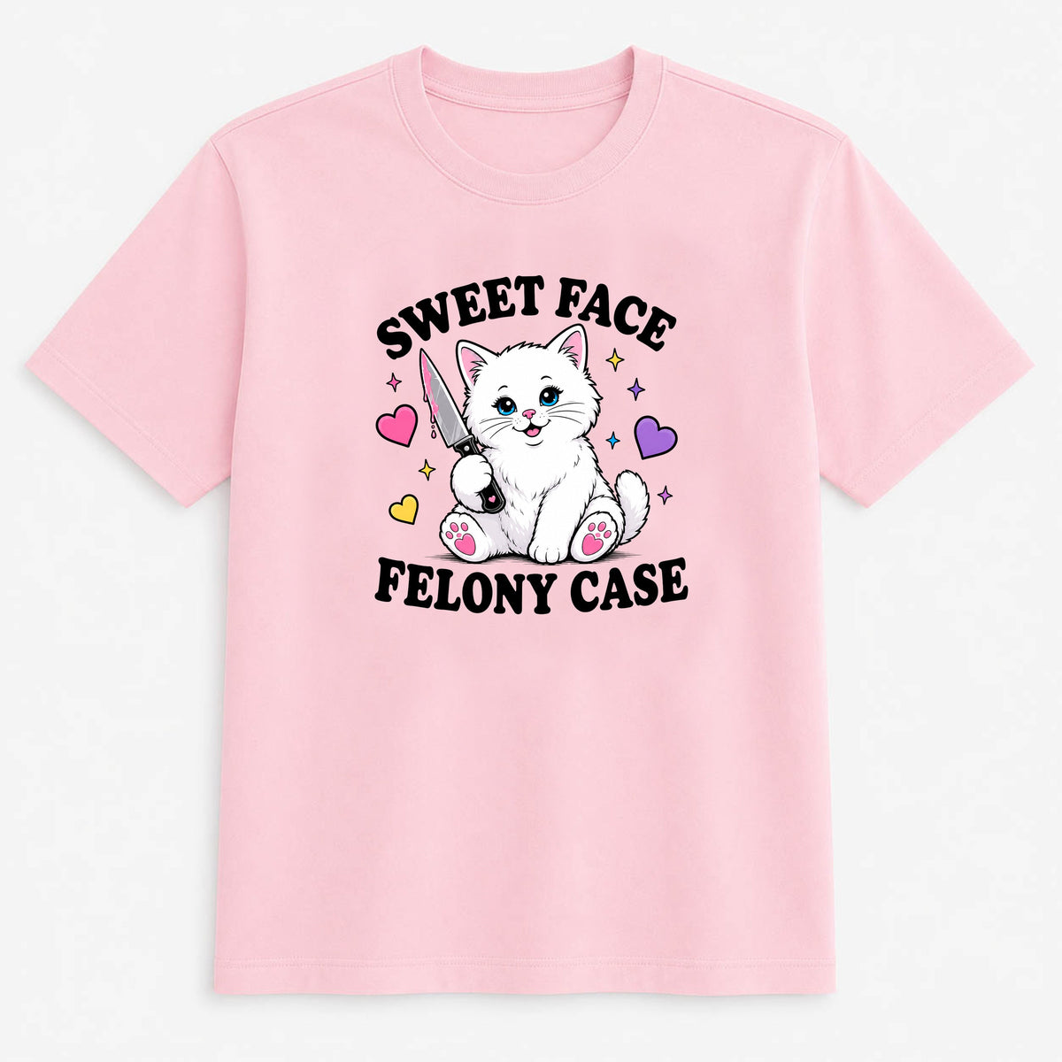 Unisex | Sweet Face Felony Case | Tee