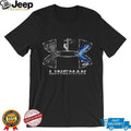 Lineman Electric Power Utility Line Worker Shirt