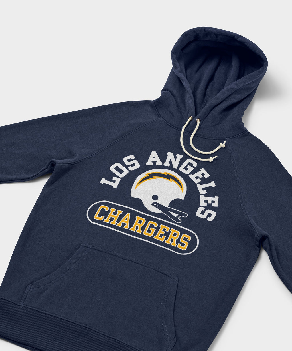Los Angeles Chargers Throwback Helmet Hoodie