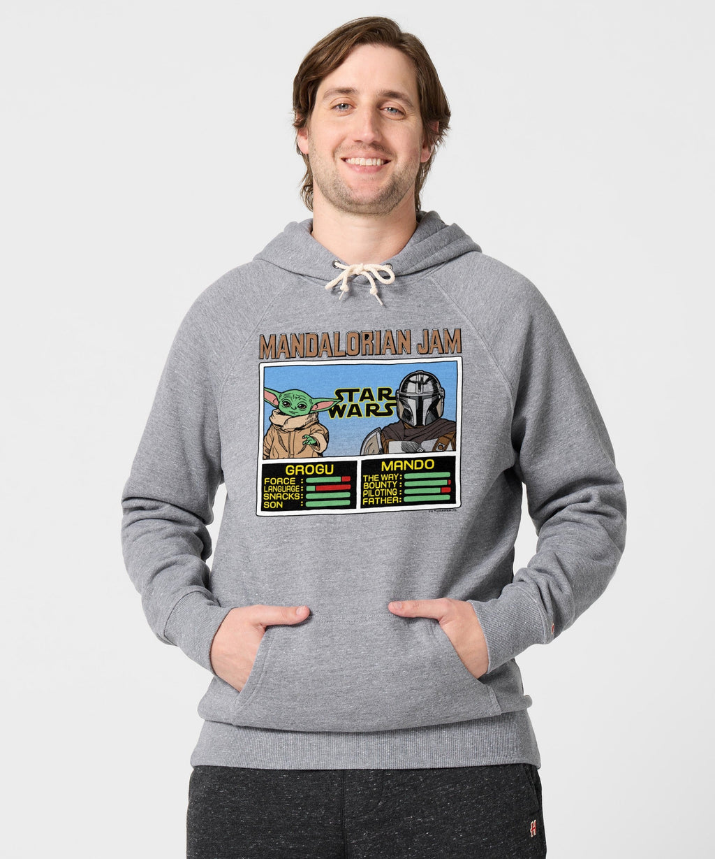 Mandalorian Jam Grogu And Mando Hoodie