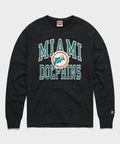 Miami Dolphins Arch Crewneck