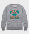 Miami Dolphins Gridiron Crewneck