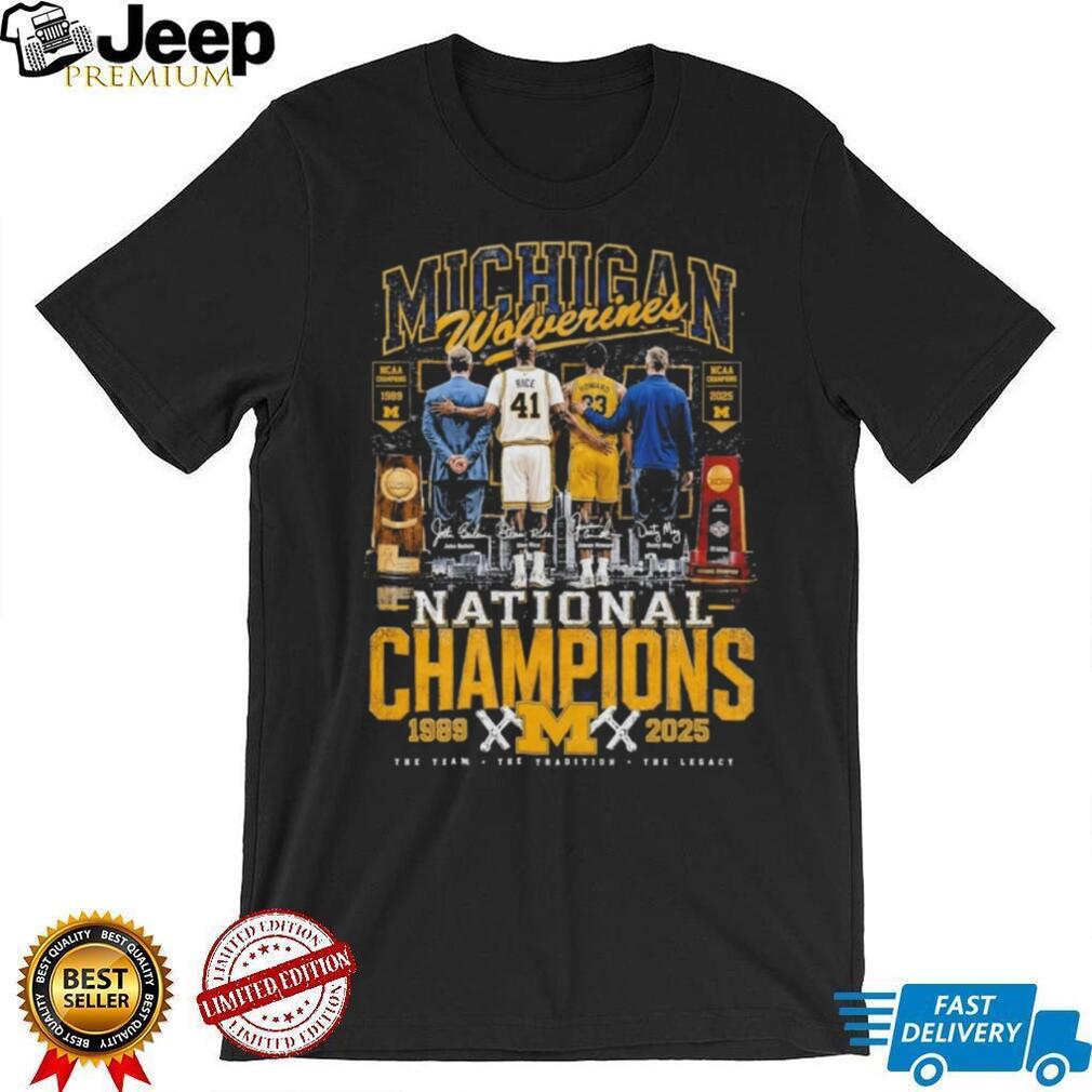 Michigan Wolverines National Champions Basketball Legacy Shirt