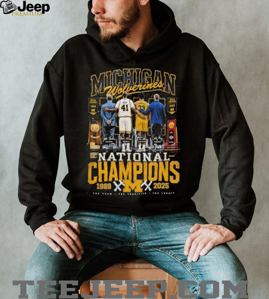 Michigan Wolverines National Champions Basketball Legacy Shirt