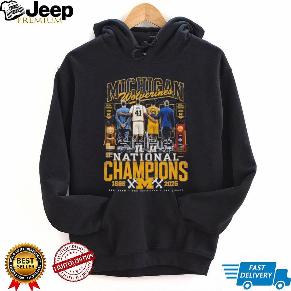 Michigan Wolverines National Champions Basketball Legacy Shirt