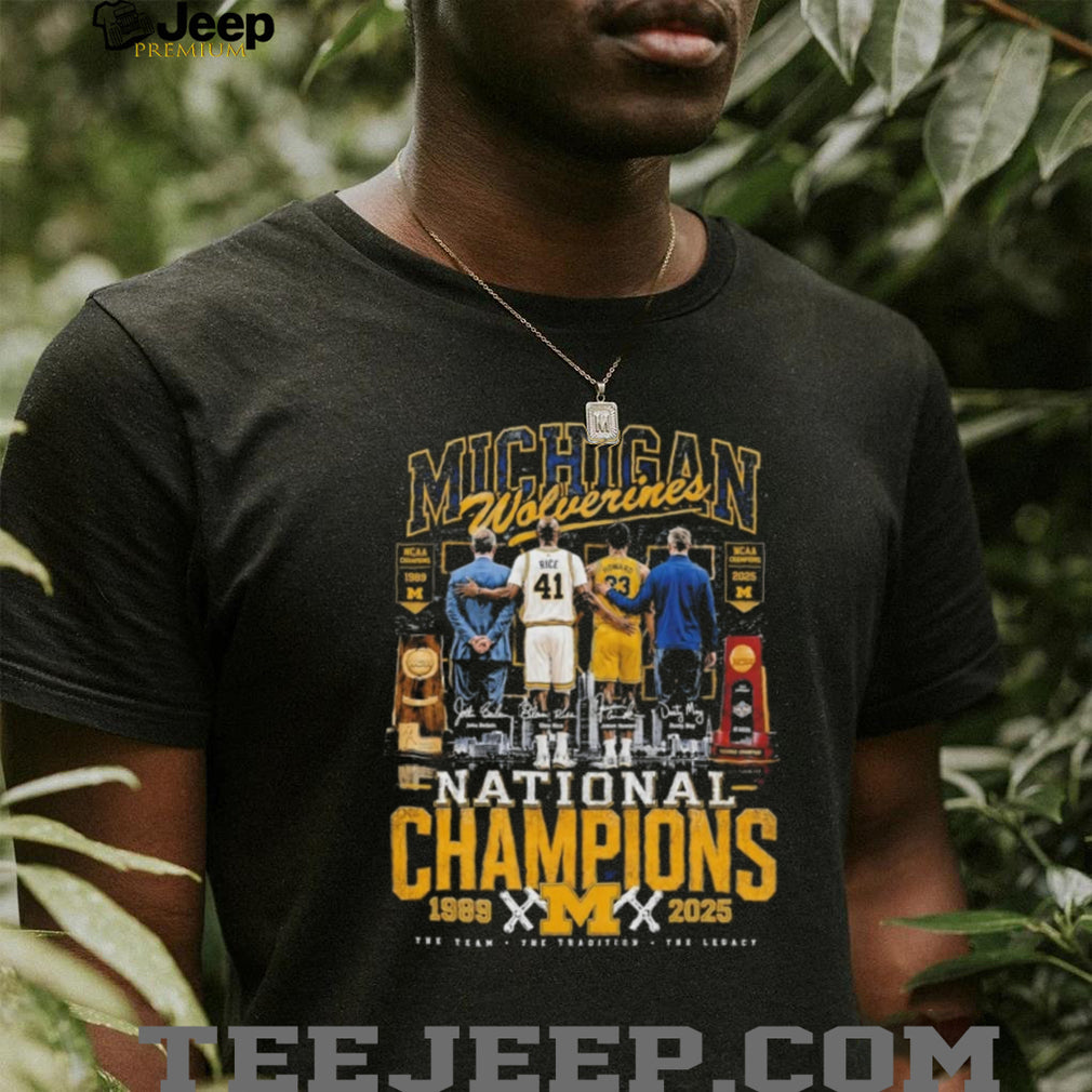 Michigan Wolverines National Champions Basketball Legacy Shirt