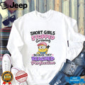 Minion short girl stopped growing because they reached perfection shirt