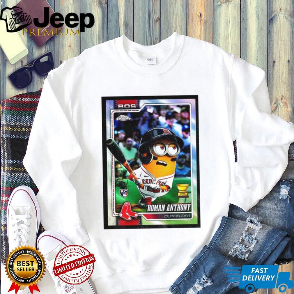 Minions MLB 2025 26 Roman Anthony baseball card shirt