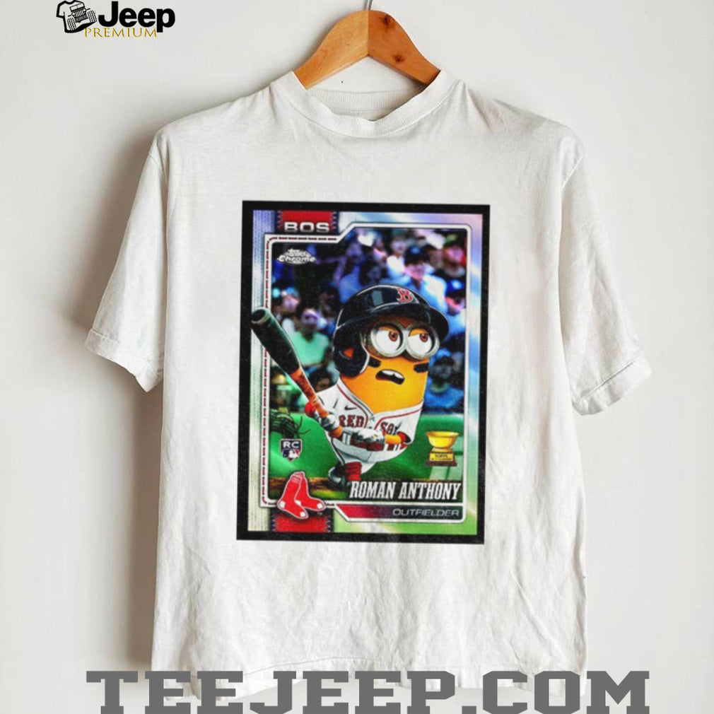 Minions MLB 2025 26 Roman Anthony baseball card shirt
