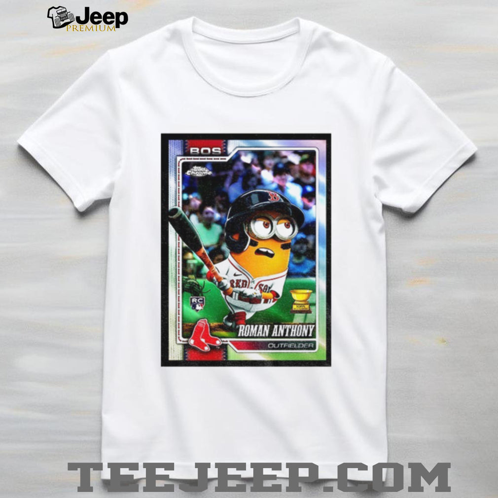 Minions MLB 2025 26 Roman Anthony baseball card shirt