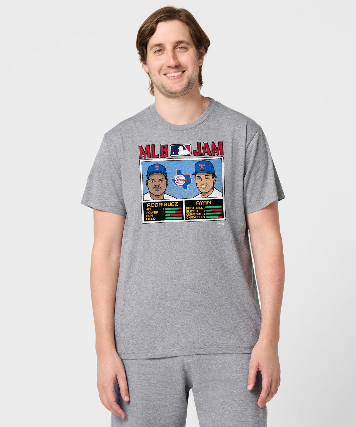 MLB Jam Rangers Rodriguez And Ryan
