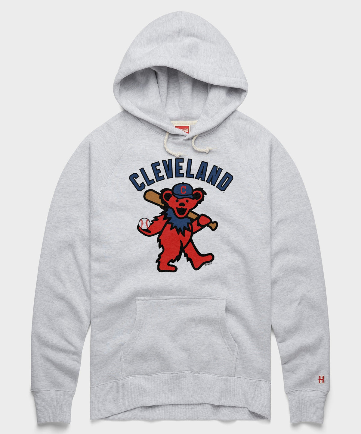 MLB x Grateful Dead x Cleveland Baseball Hoodie