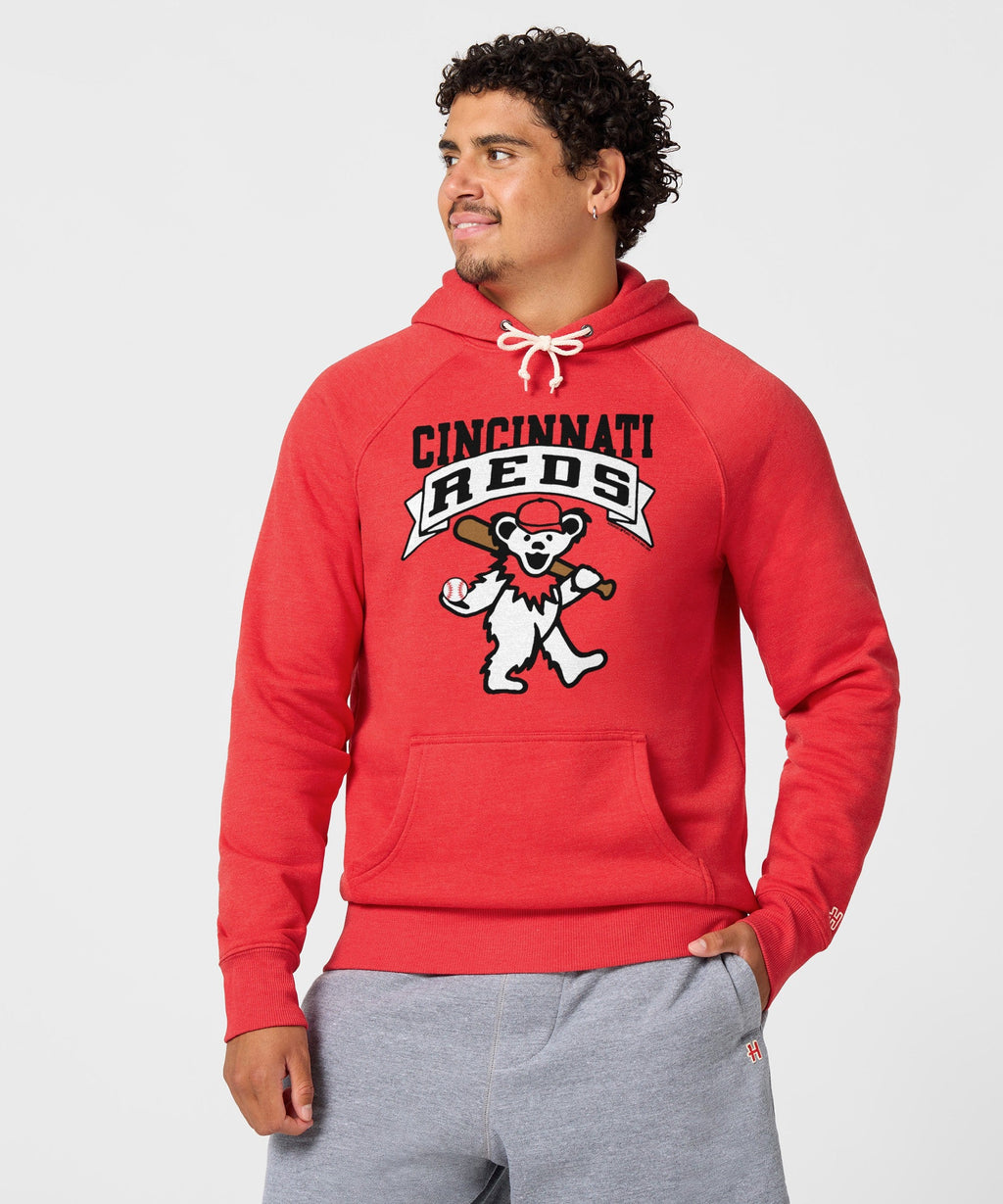 MLB x Grateful Dead x Reds Hoodie