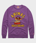 Muppets Animal Beat Drums Crewneck