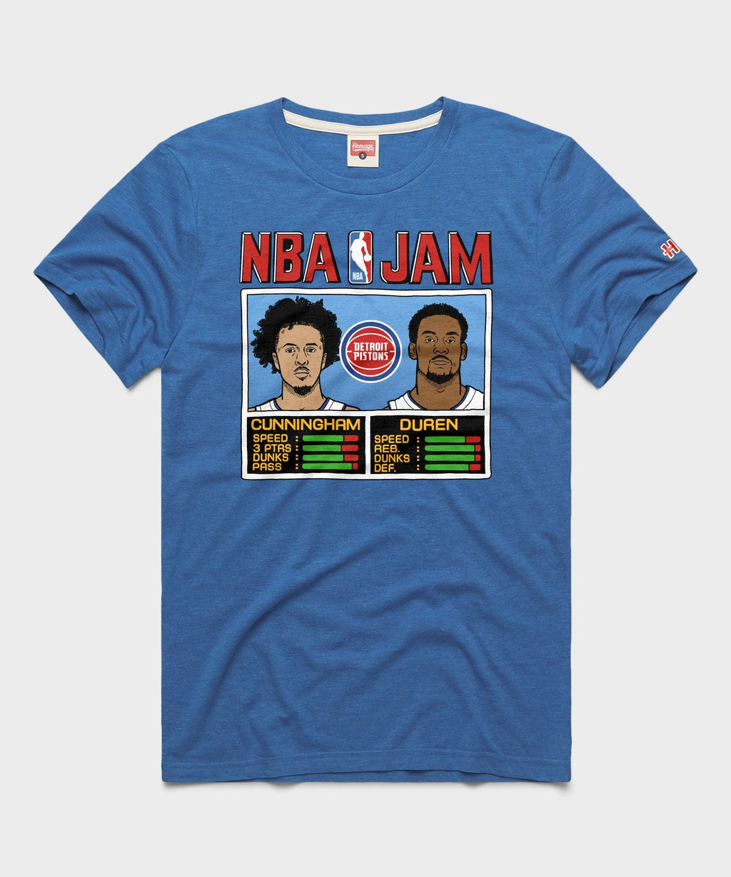 NBA Jam Pistons Cunningham And Duren