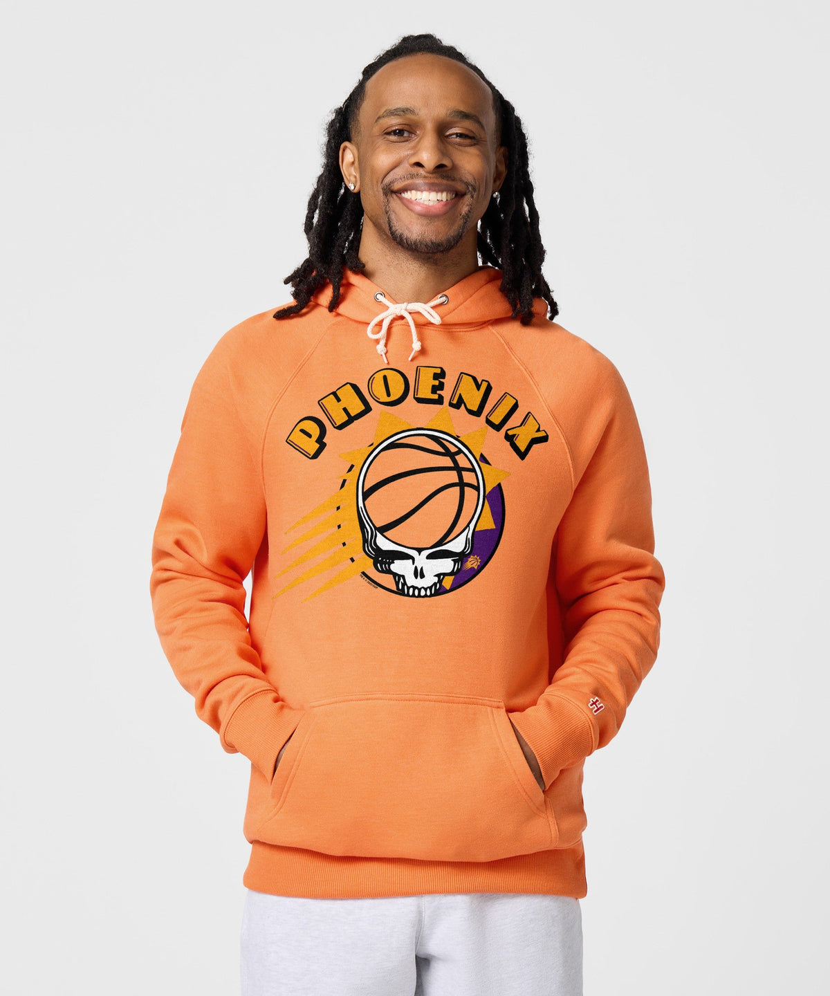 NBA x Grateful Dead x Suns Skull Hoodie