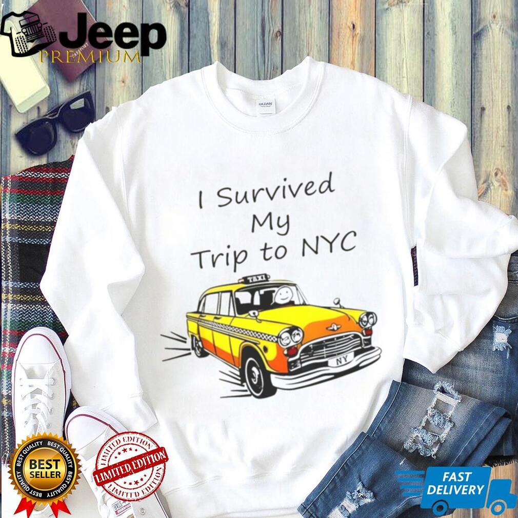 New York City Yellow Taxi Cab Travel Vacation Shirt