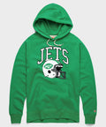 New York Jets Helmet Retro Hoodie