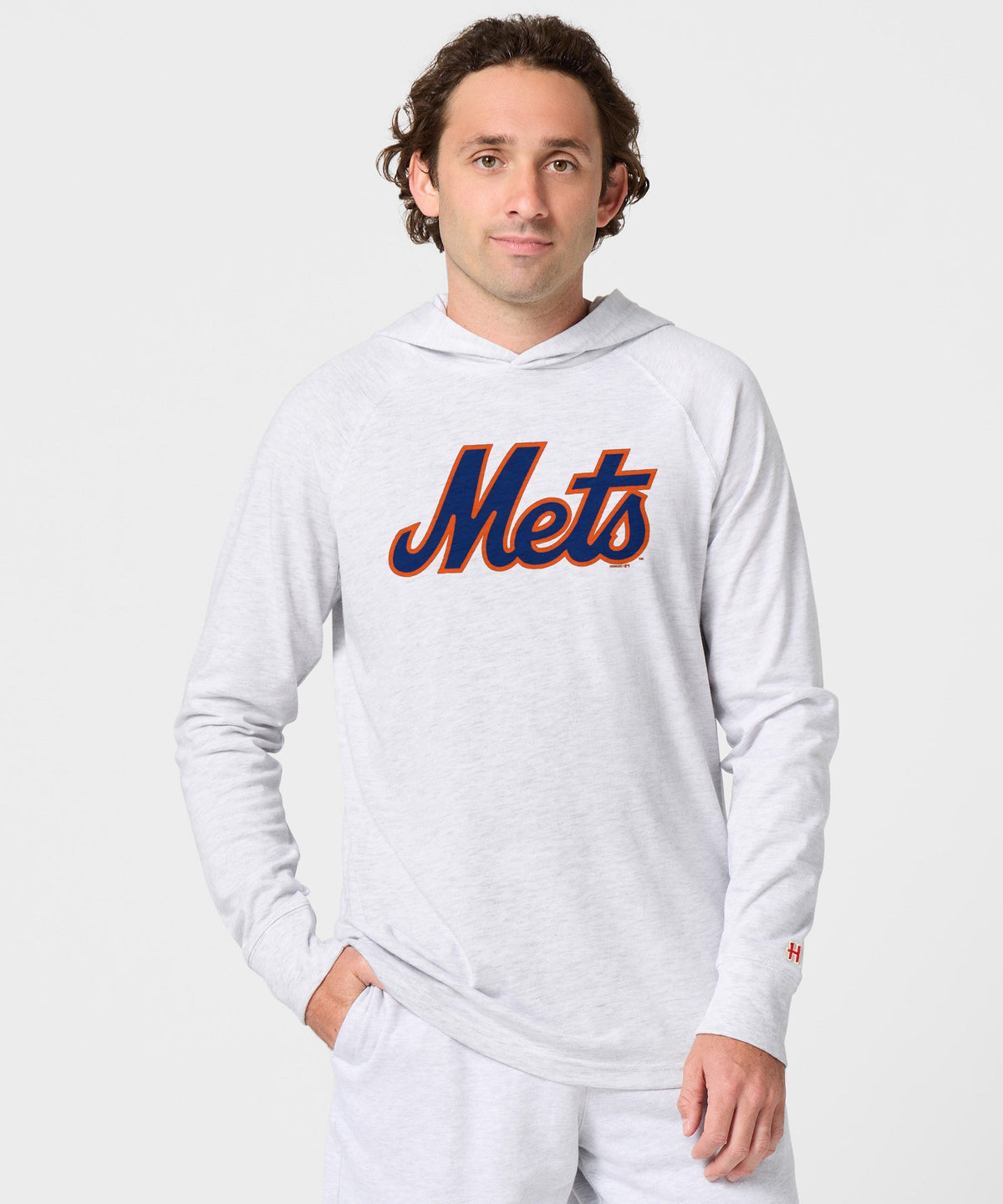 New York Mets Jersey Logo '15 Lightweight Hoodie