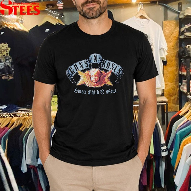 Guns N’ Roses Sweet Child O’ Mine Cherub T-shirts