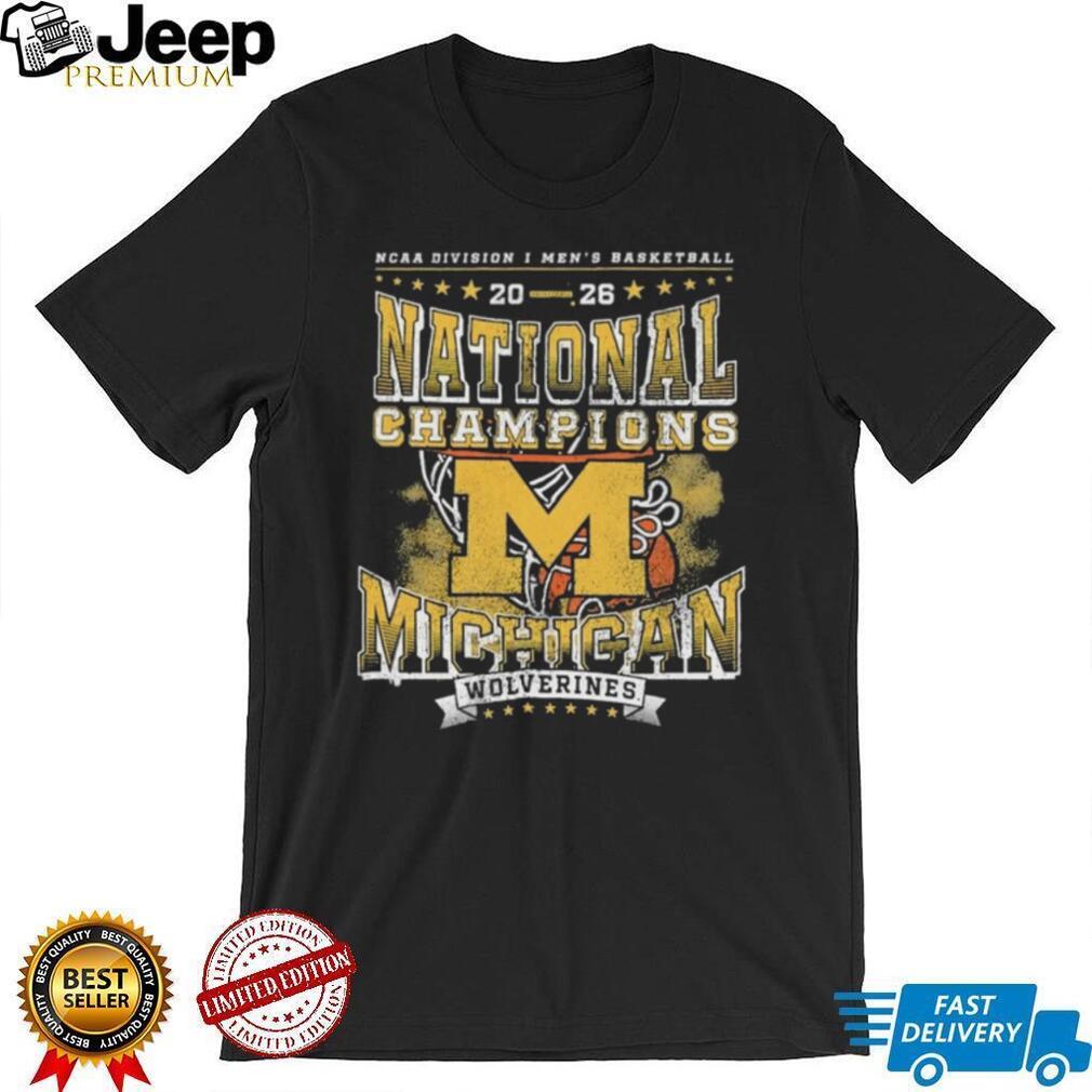 Michigan Men’s Basketball National Champions Shirt 2026