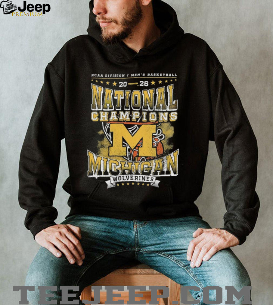 Michigan Men’s Basketball National Champions Shirt 2026