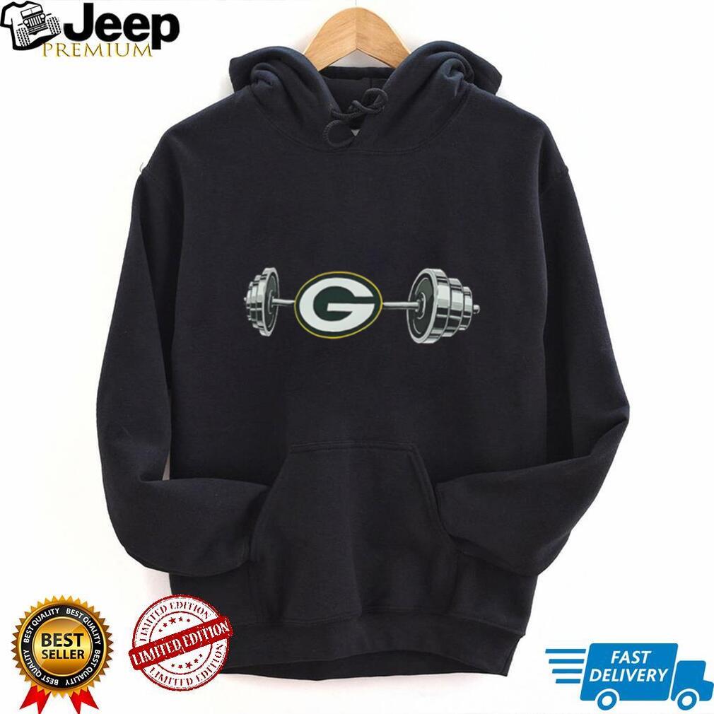 Packers Barbell Green Bay Football Weightlifting Spirit Of True Champions Shirt