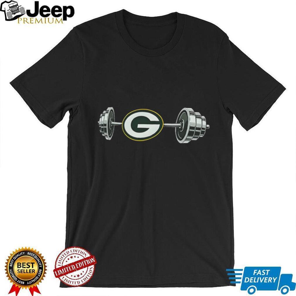 Packers Barbell Green Bay Football Weightlifting Spirit Of True Champions Shirt