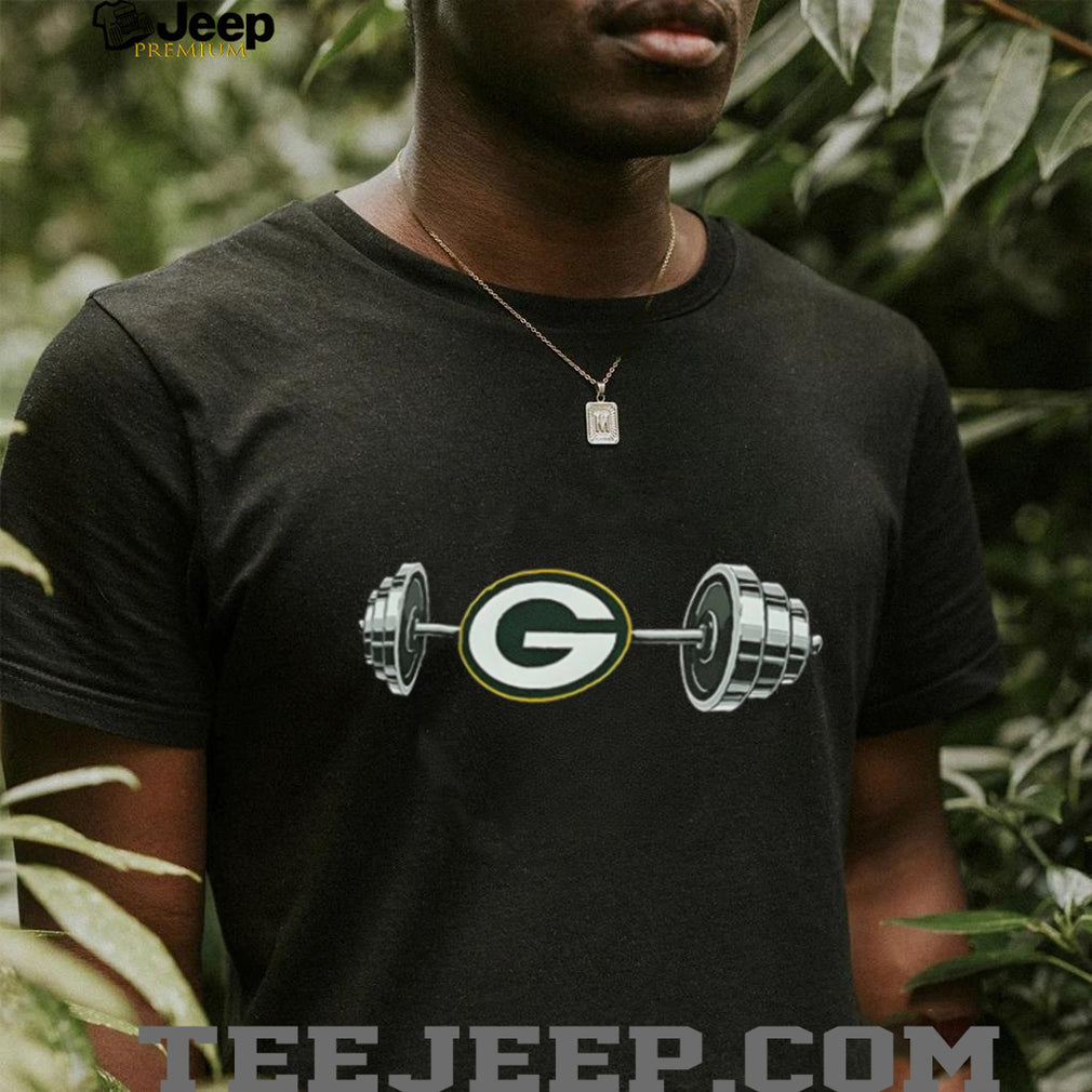 Packers Barbell Green Bay Football Weightlifting Spirit Of True Champions Shirt