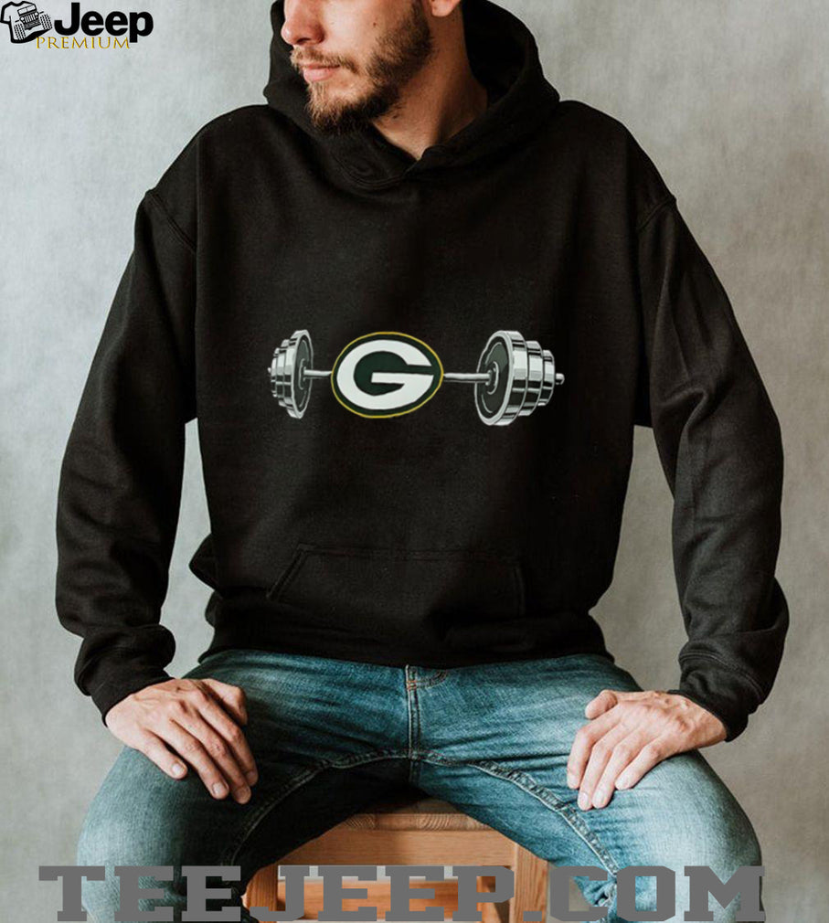 Packers Barbell Green Bay Football Weightlifting Spirit Of True Champions Shirt