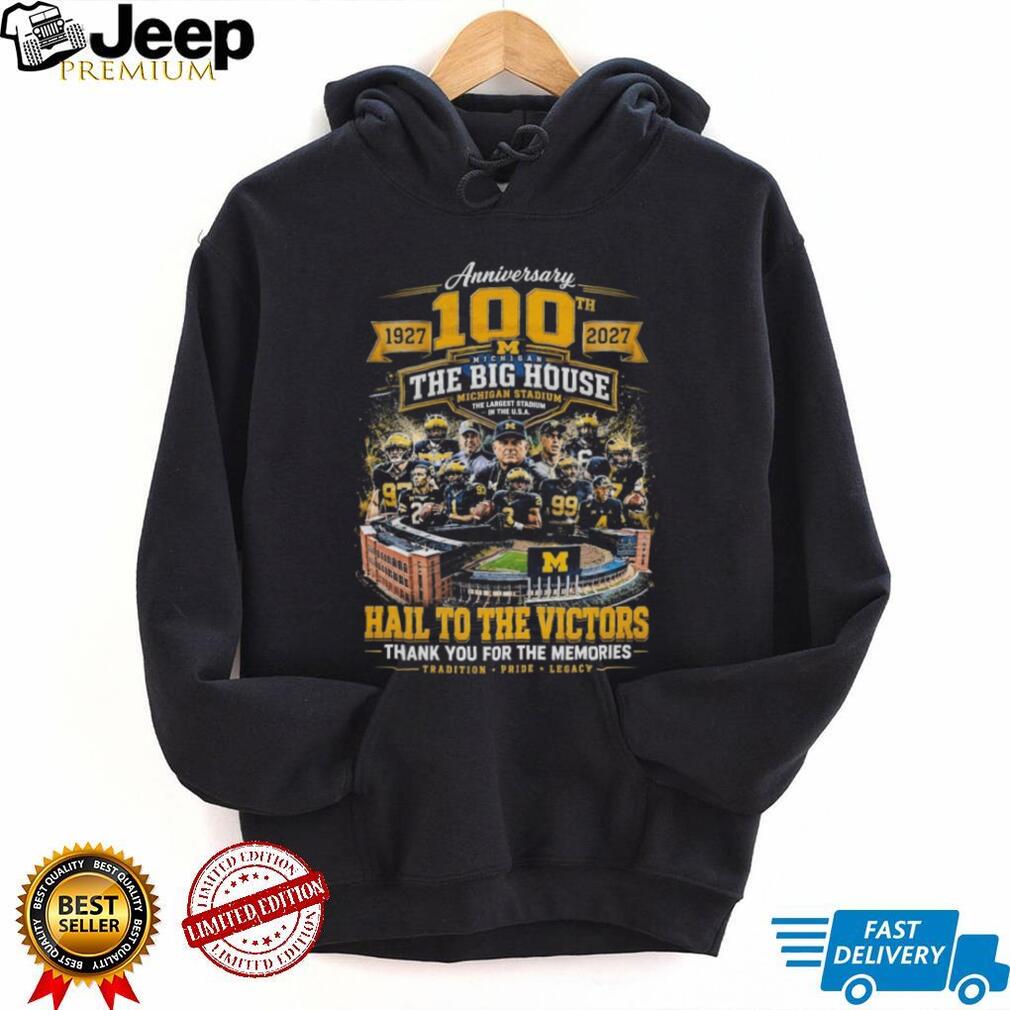 Michigan Stadium 100th Anniversary The Big House Football Shirt
