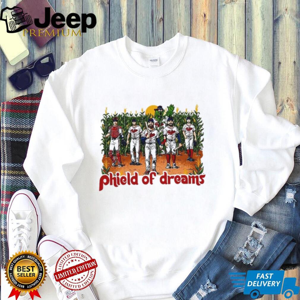 Philadelphia Phillies 2026 Phield of Dreams Phils Win mascot graphic shirt