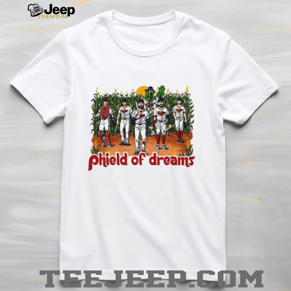 Philadelphia Phillies 2026 Phield of Dreams Phils Win mascot graphic shirt