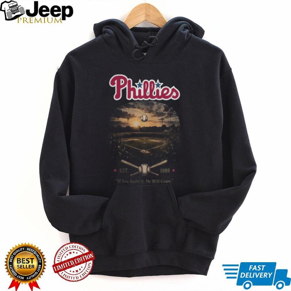 Philadelphia Phillies Field Of Dreams Baseball Sunset Shirt