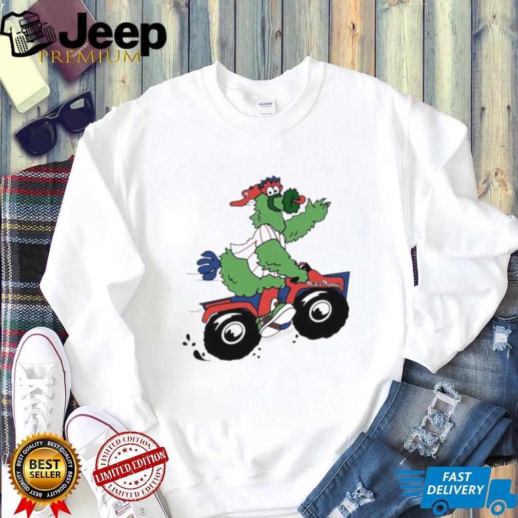 Phillies Phanatic Truck Driving Mascot Philadelphia Phillies shirt