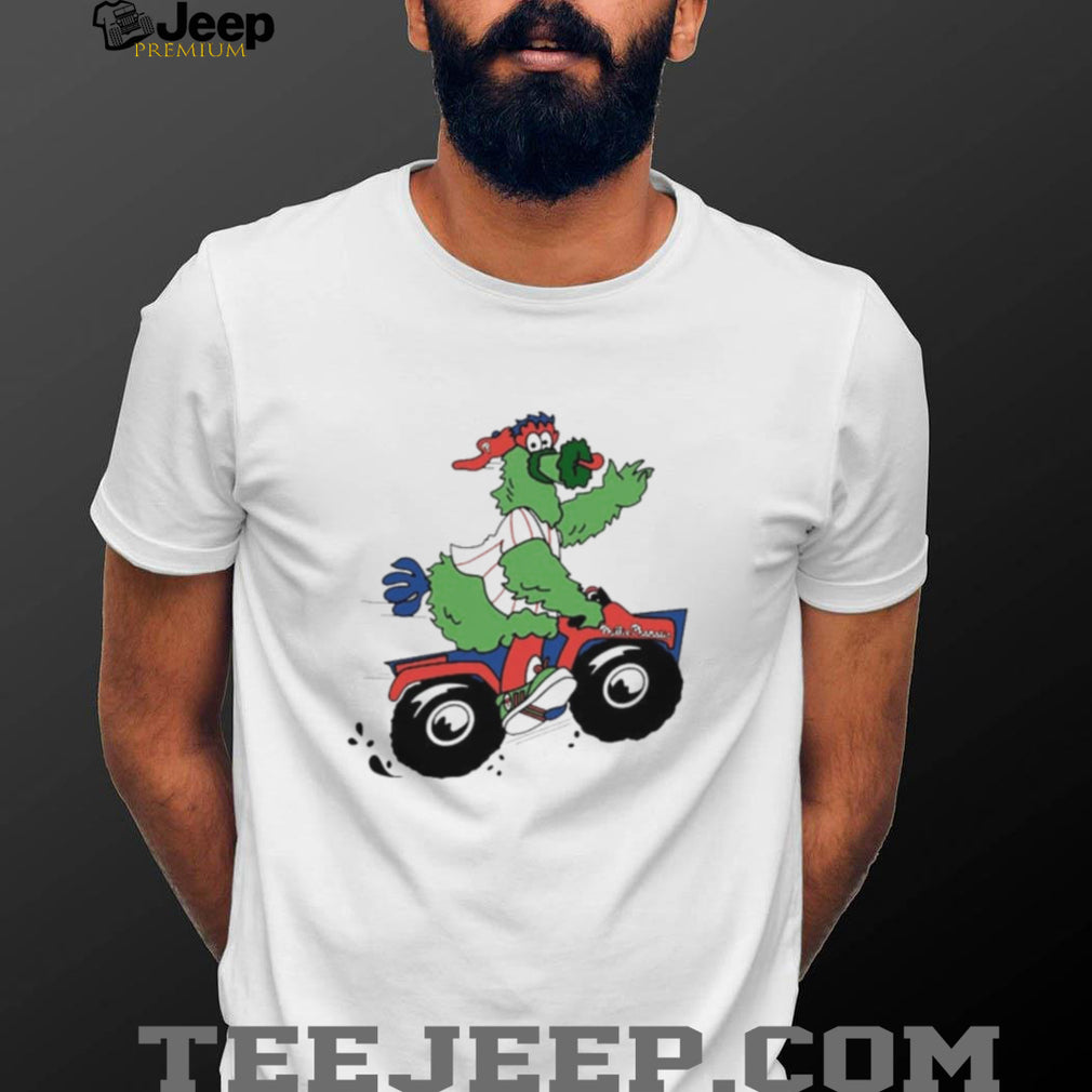 Phillies Phanatic Truck Driving Mascot Philadelphia Phillies shirt