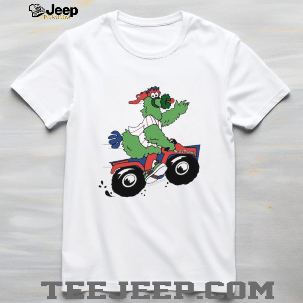 Phillies Phanatic Truck Driving Mascot Philadelphia Phillies shirt