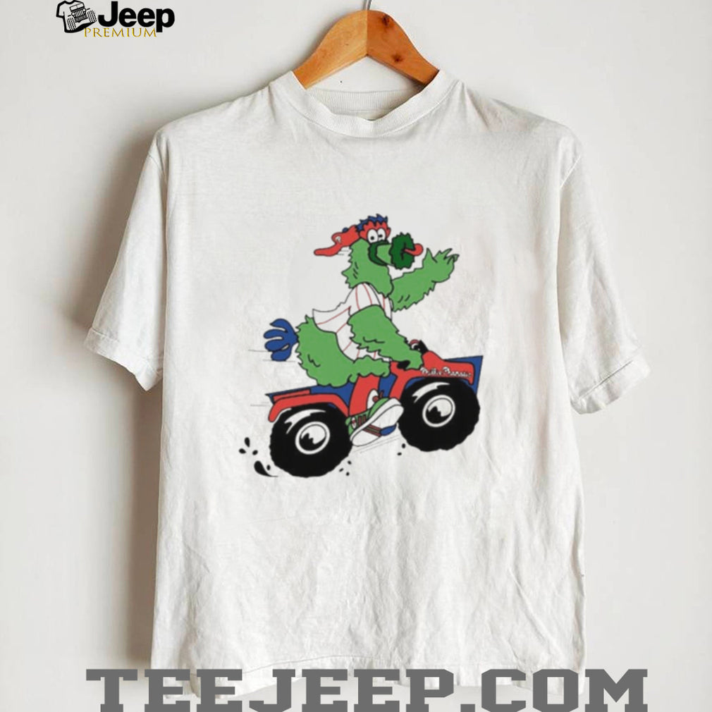 Phillies Phanatic Truck Driving Mascot Philadelphia Phillies shirt