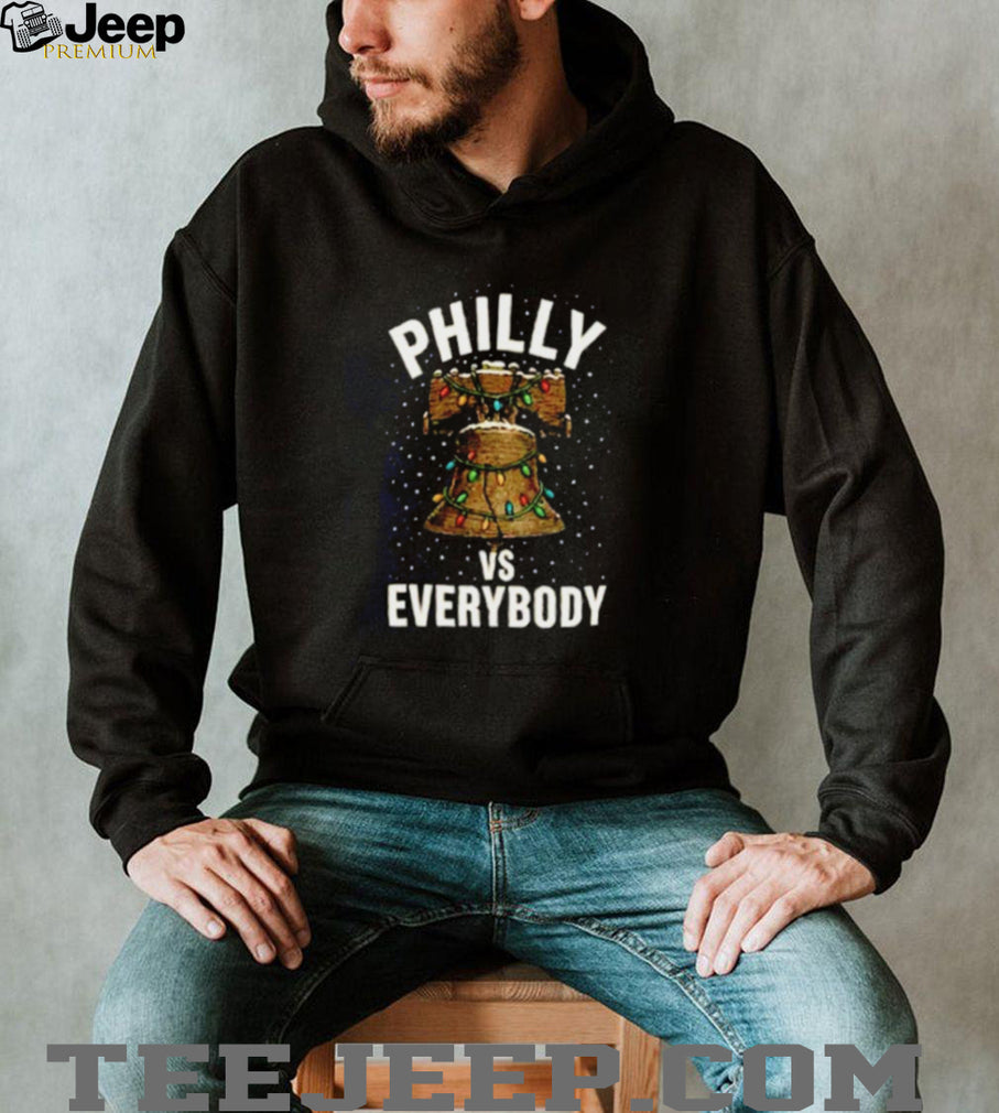 Philly vs Everybody Christmas Liberty Bell shirt