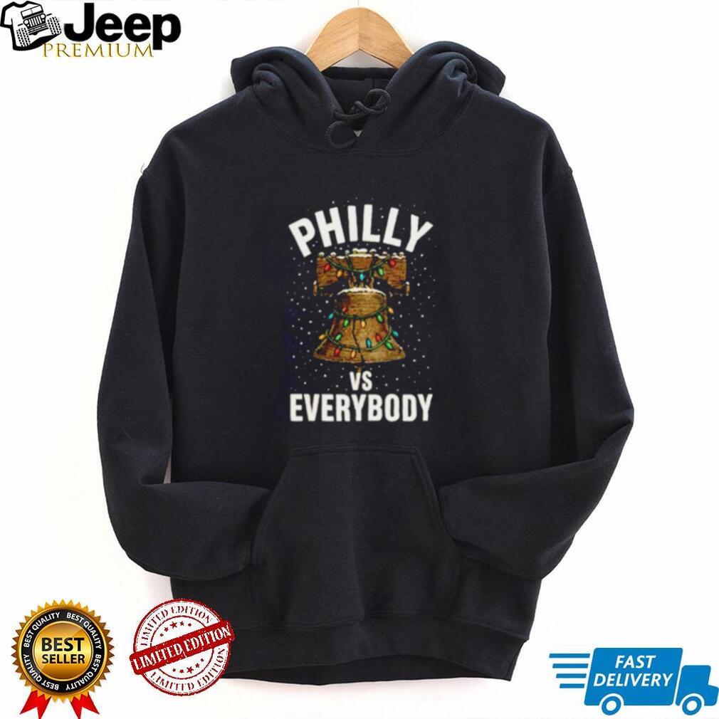Philly vs Everybody Christmas Liberty Bell shirt
