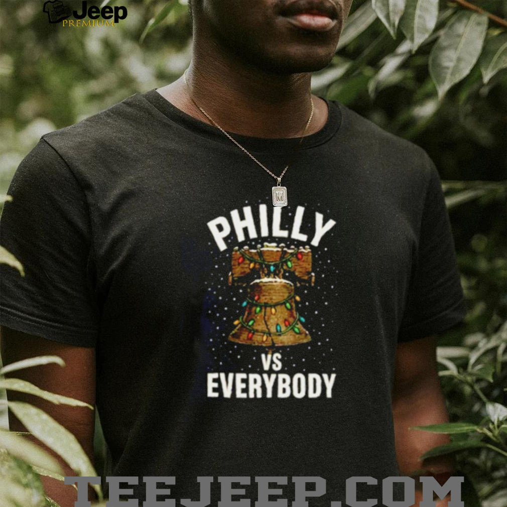 Philly vs Everybody Christmas Liberty Bell shirt
