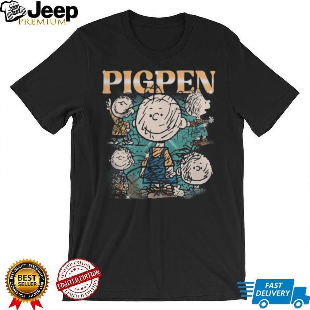 Pigpen Peanuts Gang Vintage 90s Bootleg Retro Shirt