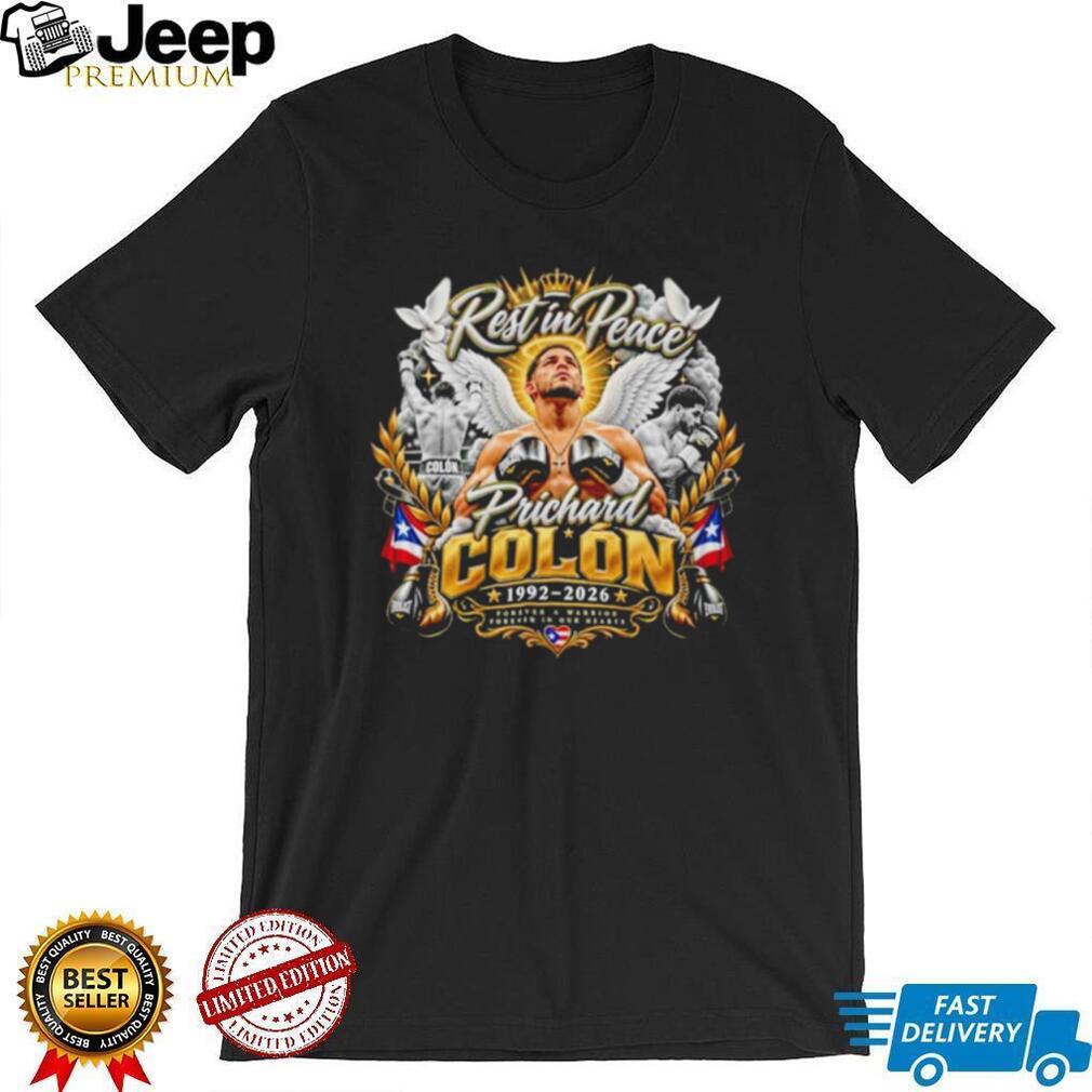 Rest in Peace Prichard Colon 1992 2026 memorial boxing shirt