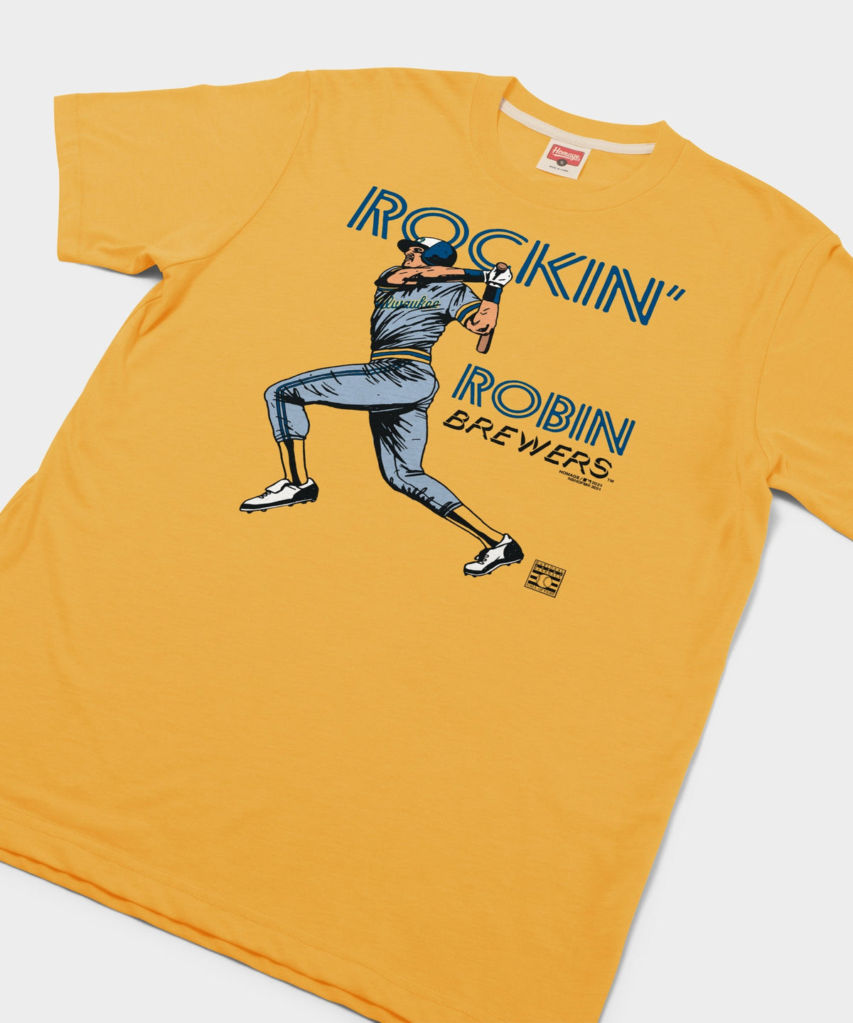 Robin Yount Brewers Home Run