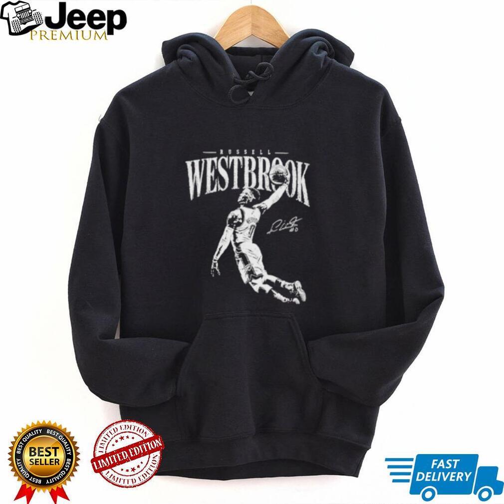 Russell Westbrook Retired OKC Basketball signature shirt