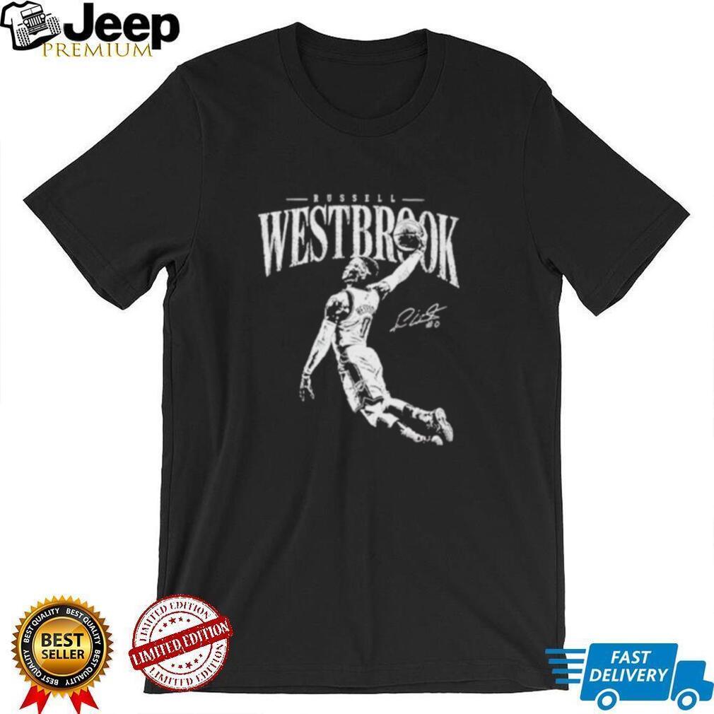 Russell Westbrook Retired OKC Basketball signature shirt