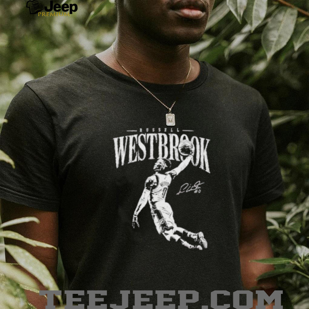 Russell Westbrook Retired OKC Basketball signature shirt
