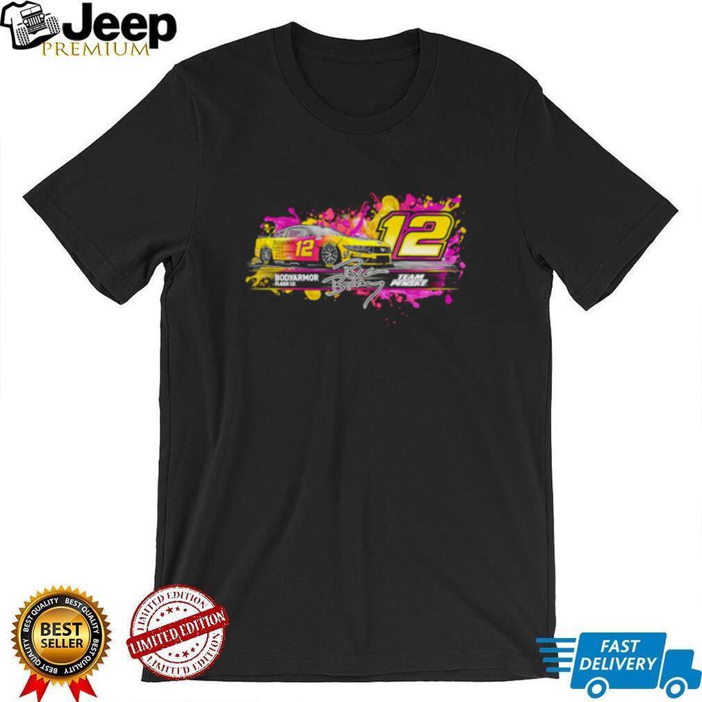 Ryan Blaney BodyArmor Flash I.V. Car signature shirt