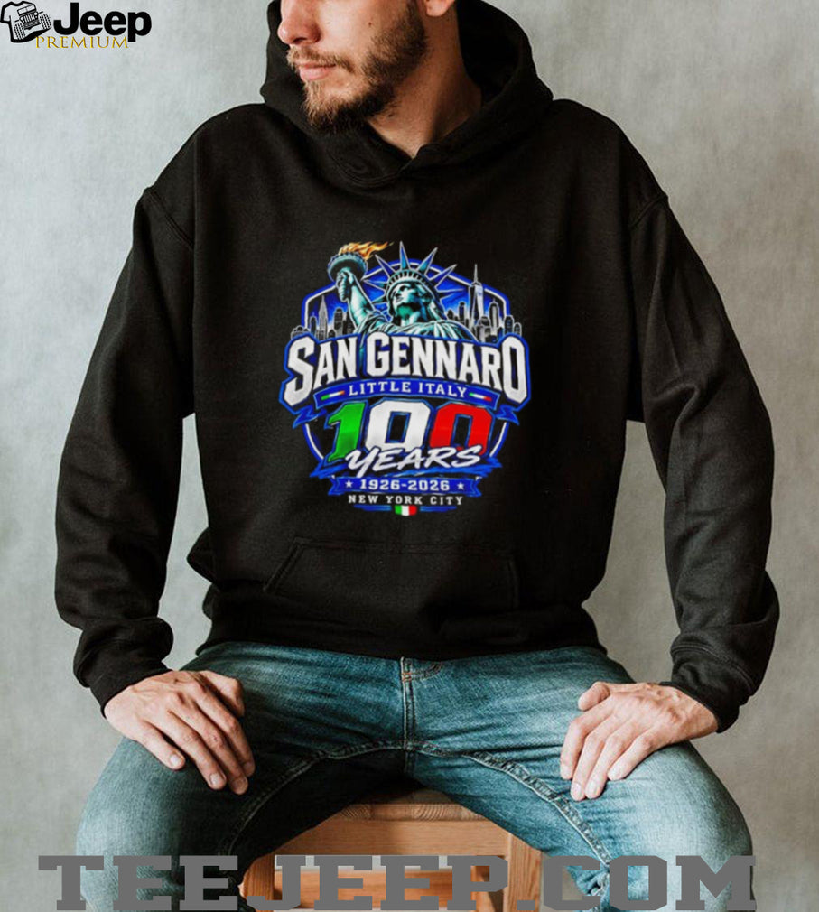 San Genarro Little Italy 100 Years New York City shirt