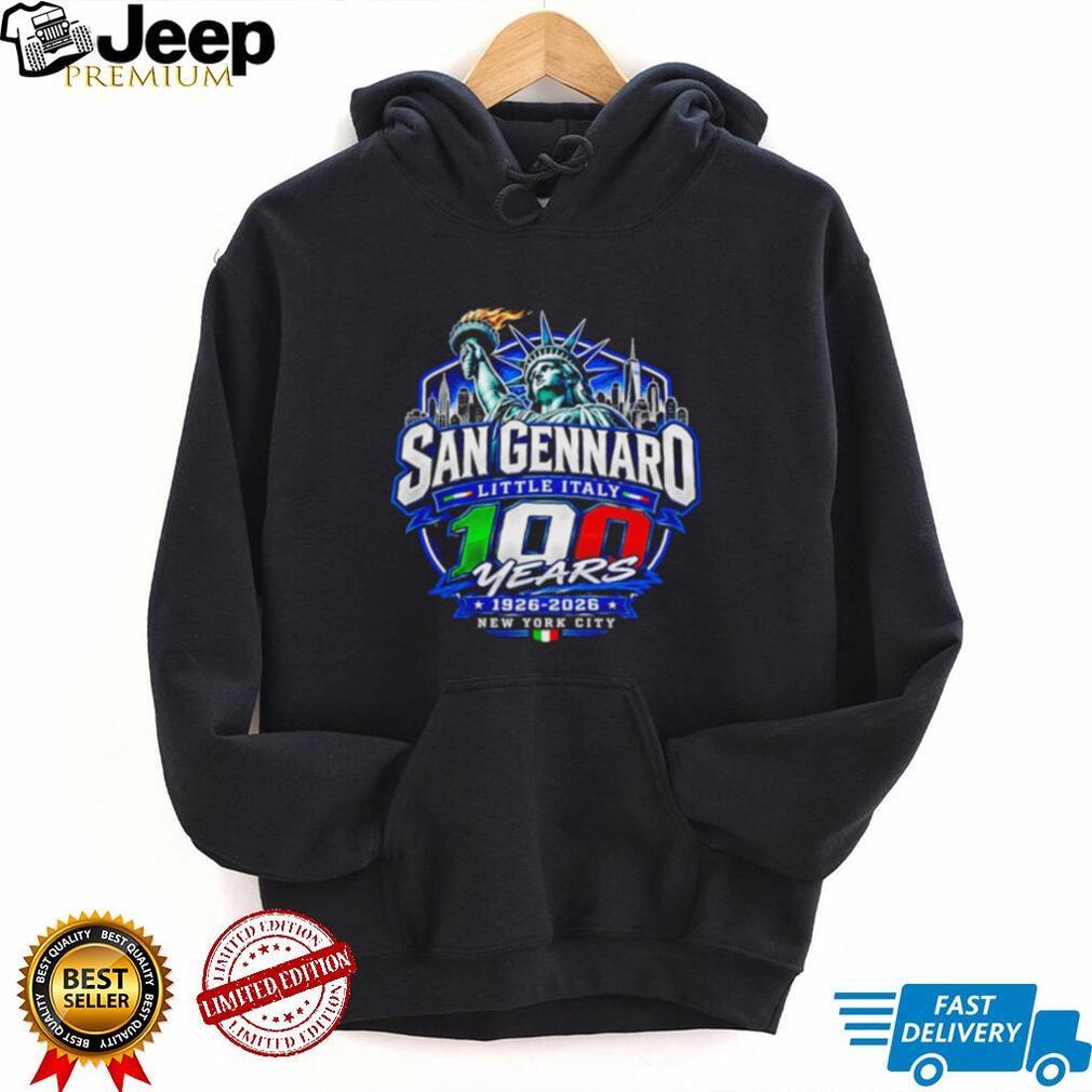 San Genarro Little Italy 100 Years New York City shirt